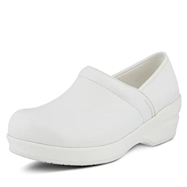 Imagem de Sapato social feminino de uniforme Selle da Spring Step Professional, Branco, 7