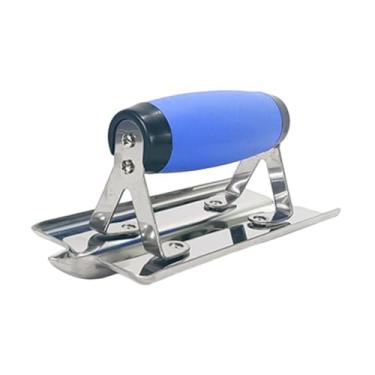 Imagem de Fenteer Desempenadeira de drywall, alisadora de cantos afiados, reboco, raspagem, alisadora de concreto leve para trabalhos de acabamento de alvenaria de, Canto Interno