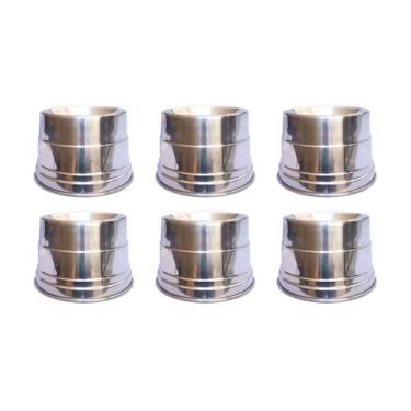 Imagem de 6 Comedouros Ergonômico - Comedouro Elevado P/ Gatos - Tam M - DM SOLU
