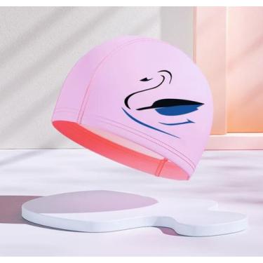 Imagem de Touca Natação Infantil Profissional Impermeável Menino/Menina - Poolsy