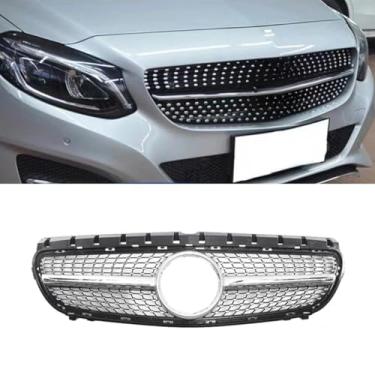Imagem de Grade de para-choque de carro tiras decorativas kit de corpo grade de corrida grade de para-choque dianteiro para B-Class W246 2015-2019 Exterior
