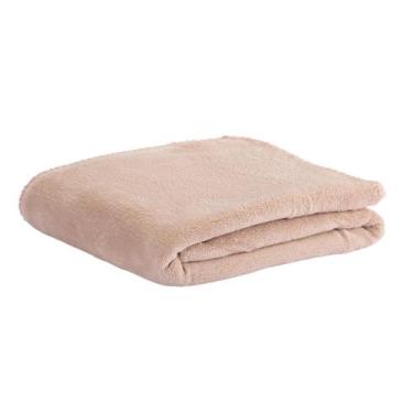 Imagem de Cobertor/Manta Baby Soft Coral Fleece Liso - 0,90m x 1,10m  Têxtil Art