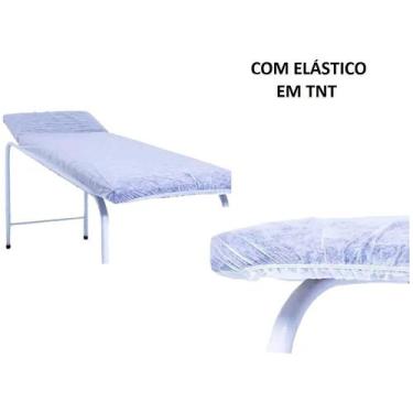 Imagem de Lençol TNT Dejamaro Elástico Gramatura 15 Branco 200X90cm - unidade