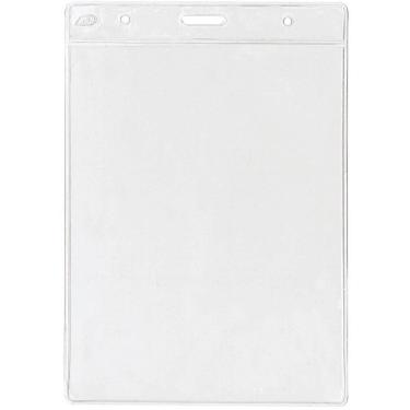 Imagem de Crachá Sem Presilha Transparente 120X155mm 50 unid - Acp