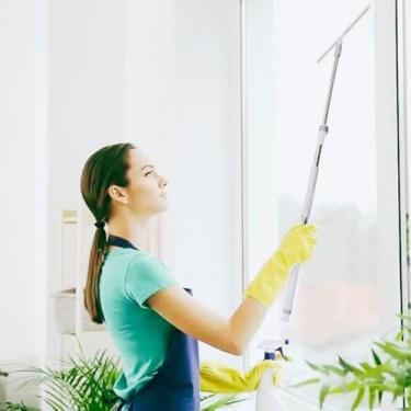 Imagem de Rodo de Silicone para Limpeza, Vassoura Mágica Dupla Função Seca e Molhada, com Gancho