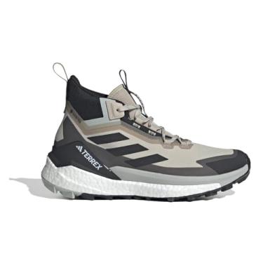 Imagem de adidas Tênis de caminhada masculino Terrex Free Hiker Gore-TEX 2.0, Wonder Bege/Core Black/Semi Spark, 41