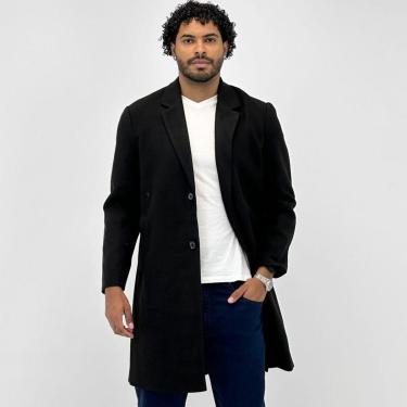 Imagem de Casaco Broken Rules Longo Masculino-Masculino