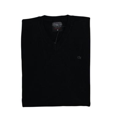 Imagem de Suéter Masculino Dixie 87.10.0026 Trico Gola V-Masculino