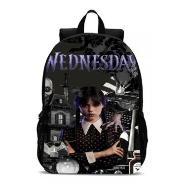 Imagem de Mochila Escolar Wandinha Addams Escola-Unissex