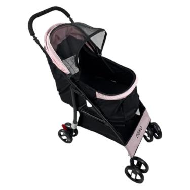 Imagem de Carrinho De Passeio Pet Para Cães E Gatos Até 15kg Rosa Deko