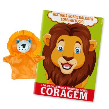 Imagem de Historia sobre Valores com Fantoche 01 - Leao