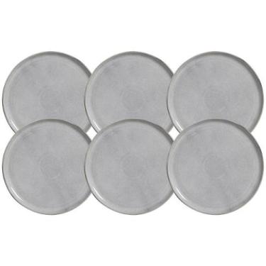 Imagem de Jogo De Pratos Fundo Bio Dust 22,5Cm 830Ml 6 Peças Cerâmica - Porto Br