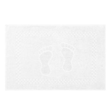 Imagem de Toalha de Piso Pezinho 100 Algodão Appel 45 x 68cm, Branco
