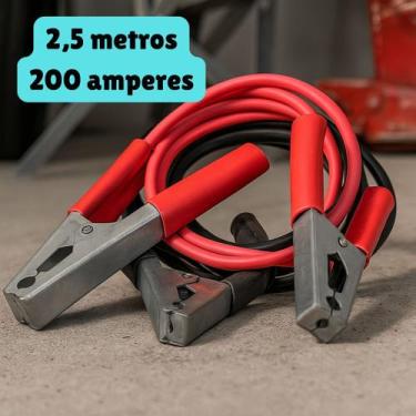 Imagem de Cabo Para Chupeta Transferência Carga de Bateria Para Carro Veículos C