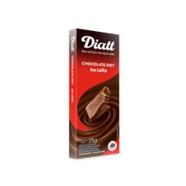 Imagem de Chocolate Diatt Zero Ao Leite 25g