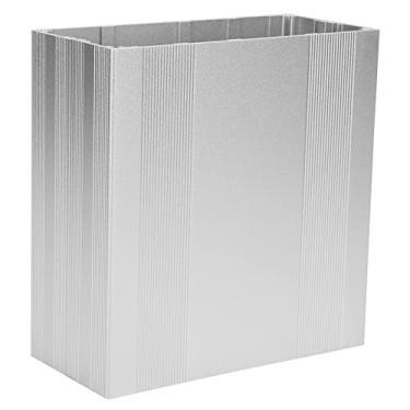 Imagem de Caixa de Projeto de Alumínio, Caixa de Prata Fosca Analisador GPS DIY, Caixa de Amplificador HIFI 68x145x150mm, Feita de Liga de Alumínio 6063-T5, Design Profissional, Com