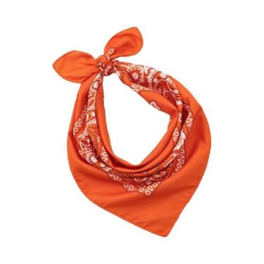 Imagem de Bandana Unissex Com Estampa Boêmia De Paisley, Bandana Hiphop, Máscara