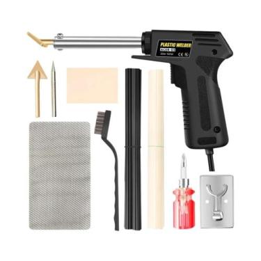 Imagem de Kit De Reparo De Para-choques De Carro 2-em-1 Soldador De Plástico Com