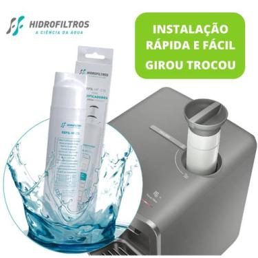 Imagem de Refil HF-CSL p/ Purificadores Consul - 02 Refis + Bateria - Hidrofiltr