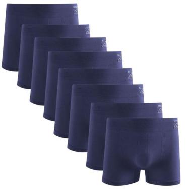 Imagem de Kit 8 Cuecas Boxer Zee Rucci Microfibra Poliamida Sem Costura - Zee Ru