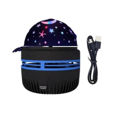 Imagem de Céu Estrelado LED Luz Noturna 5V USB Decoração De Quarto 360 graus Lâm