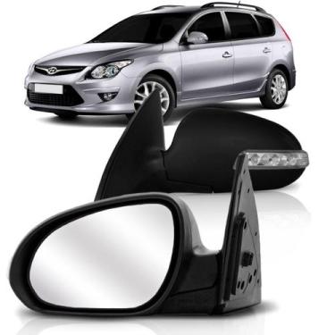 Imagem de Retrovisor I30 2009 A 2012 Elétrico Com Pisca  - SP ACESSÓRIOS, Esquer