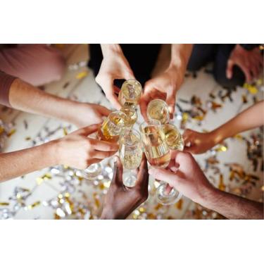 Imagem de Painel de Lona Ano Novo Reveillon - Fabrika de Festa, 150x100cm