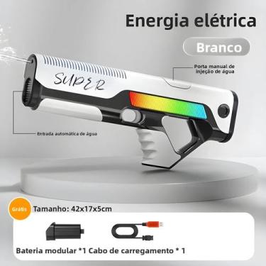 Imagem de Pistola De Água Elétrica Automática De Alta Pressão Para Meninos, Brin