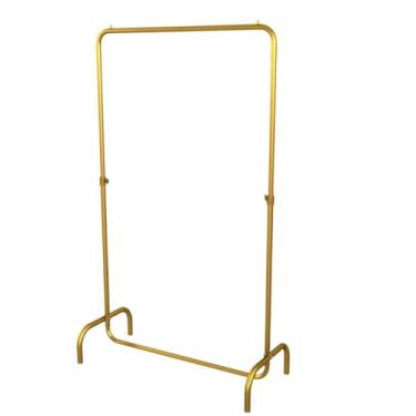 Imagem de Arara Cabideiro De Chão Desmontável - Loja ou Closet 80cm (Dourado)