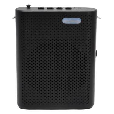 Imagem de Caixa de Som Amplificador de Voz Bluetooth 5.3 com Microfone e Subwoofer Integrado TWS para Professores e Palestrantes