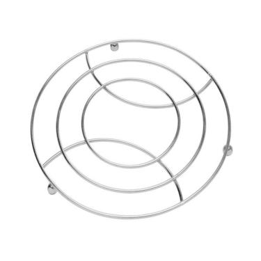 Imagem de Descanso para panela em aço inox médio - mimo style - asa35