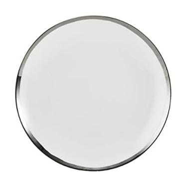 Imagem de Mikasa Prato de salada Blakeslee Platinum Bone China, 20 cm