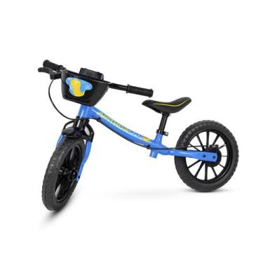 Imagem de Bicicleta Infantil sem Pedal Equilíbrio Balance Azul Nathor