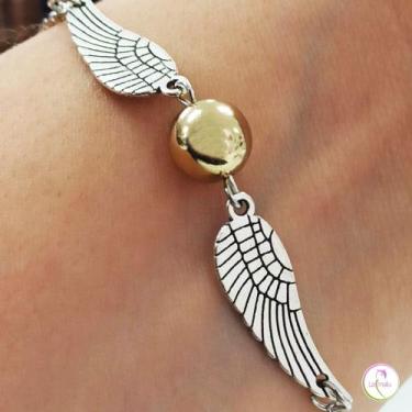 Imagem de Pulseira Bijuteria do Harry Potter Pomo de Ouro - Inspirado em Harry P