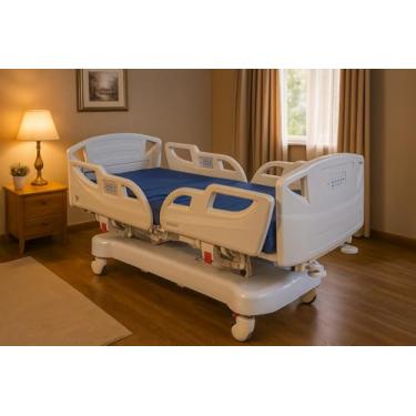 Imagem de Cama Hospitalar 5 movimentos MR 2016 LUXO SEM COLCHÂO
