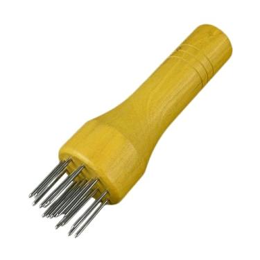 Imagem de predolo Pino amaciador de carne de aço inoxidável, utensílio de cozinha, leve, de alta resistência, amaciador de carne para amaciar vitela, bovina, peixe
