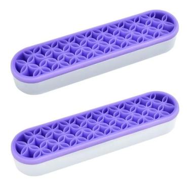 Imagem de Organizadores de mesa ESIW Cosmetic Storage Box Purple x90