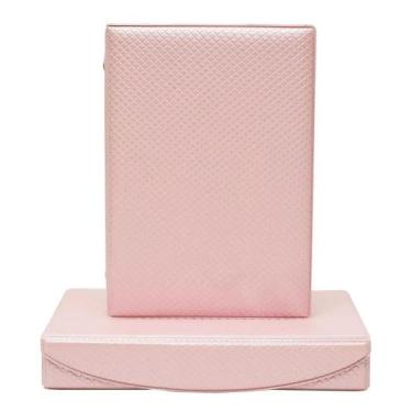 Imagem de Álbum Fotográfico Luxo Caixa Imã Rosa 100 Fotos 15x21 - Capture Álbuns