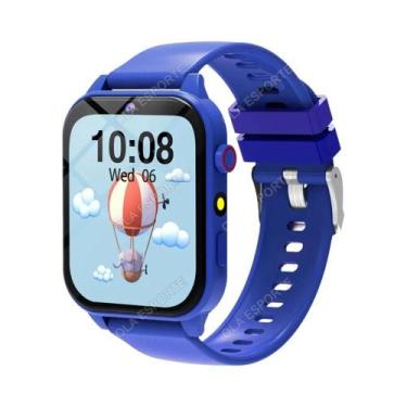 Imagem de Relógio Inteligente Infantil Com Tela Touch HD, Câmera, 18 Jogos, Moni