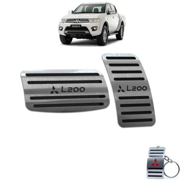 Imagem de Pedaleira Automático Mitsubishi L200 Triton 2008 2017 Preto