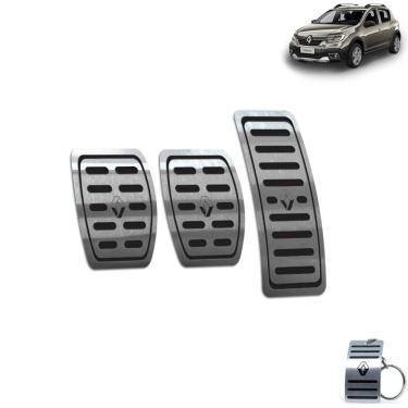 Imagem de Pedaleira Manual Renault Sandero Stepway 2020 2021 Preto