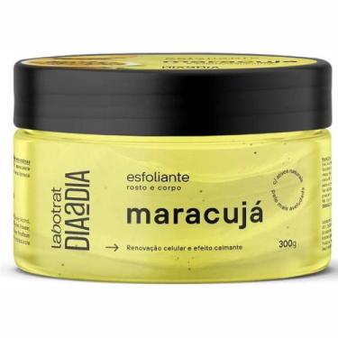 Imagem de Creme Esfoliante Corpo e Rosto Maracujá Labotrat Dia a Dia 300g