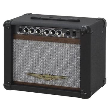 Imagem de Caixa Amplificador Cubo 30W 8Pol Bivolt Preta Ocg-100 Oneal