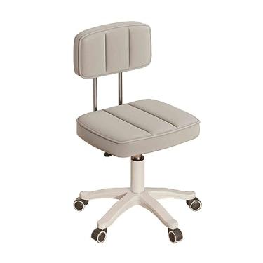 Imagem de WYUYIWH Banqueta de massagem giratória de 360° ajustável para salão de beleza, spa, tatuagem, cadeiras de escritório médico/banco de salão com rodas de encosto e banco de rolamento com moldura de