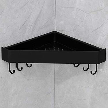 Imagem de Prateleira organizadora de canto para pendurar na parede, prateleira organizadora de especiarias, cozinha, banheiro, prateleira al prateleira