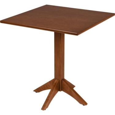 Imagem de Mesa de Madeira Tramontina London Coluna Central Quadrada em Tauarí Am