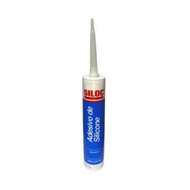 Imagem de Silicone Acético Branco Siloc - 01 Unidade