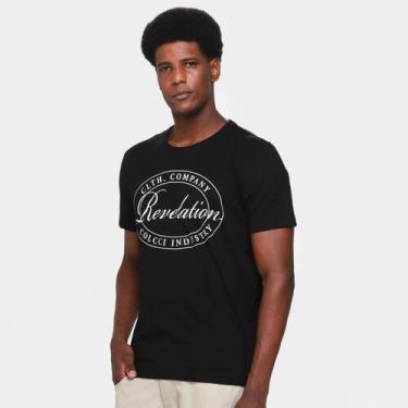 Imagem de Camiseta Colcci II Casual Masculina, Preto, GG