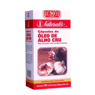 Imagem de Cápsulas de Óleo de Alho Cru - Naturalis