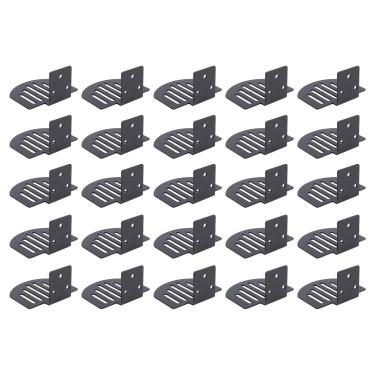 Imagem de Asixxsix Telhado, Batente de Gelo de Neve Em Forma de Leque de Aço Carbono Resistente Com Junta Adesiva e Parafusos para Telhado de Metal Com Costura Permanente para Evitar o Acúmulo de